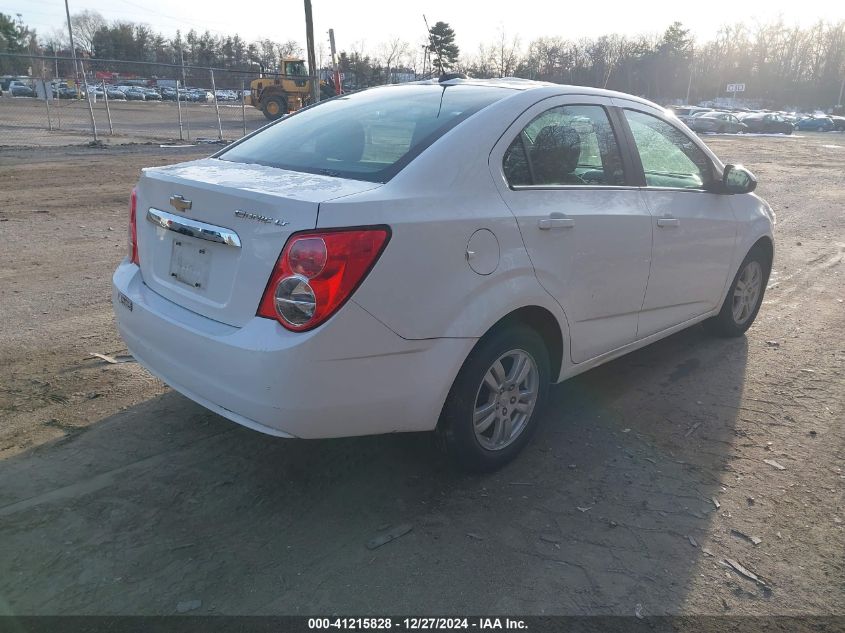 2015 Chevrolet Sonic Lt Auto VIN: 1G1JC5SH1F4155520 Lot: 41215828