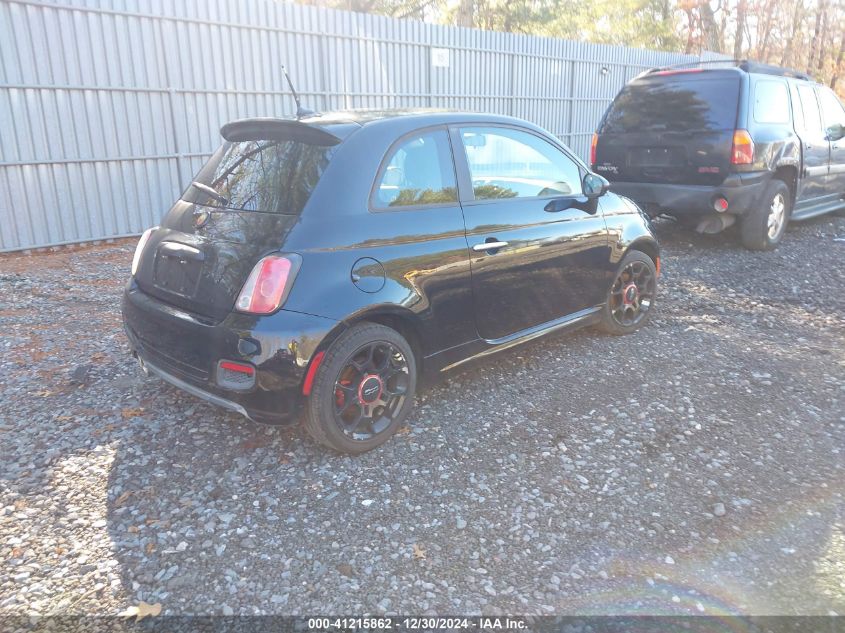 2012 Fiat 500 Sport VIN: 3C3CFFBR6CT303841 Lot: 41215862