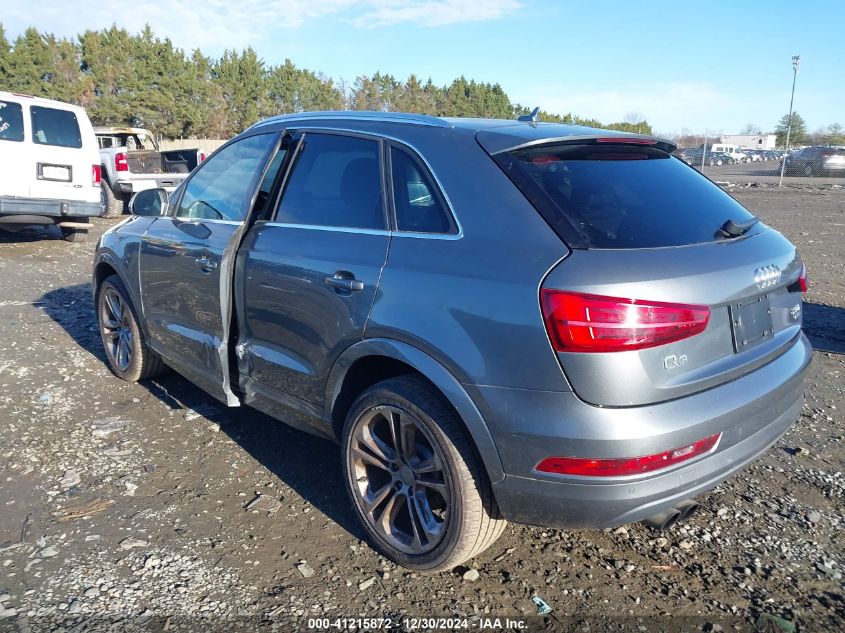 2016 Audi Q3 Premium Plus VIN: WA1EFCFS4GR015986 Lot: 41215872