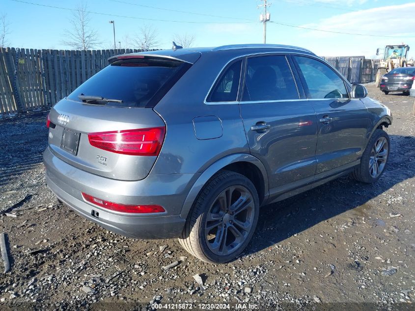 2016 Audi Q3 Premium Plus VIN: WA1EFCFS4GR015986 Lot: 41215872