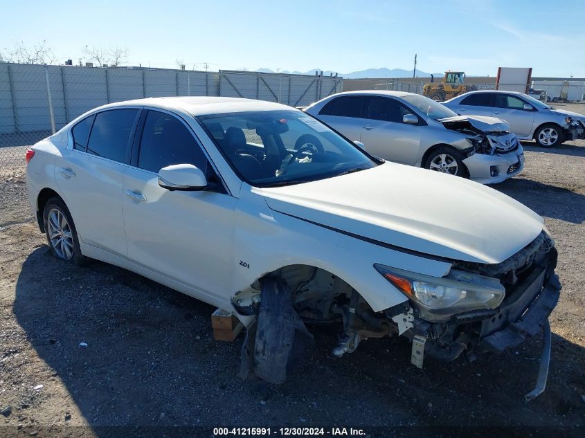 2017 Infiniti Q50 Premium VIN: JN1CV7AP3HM640570 Lot: 41215991