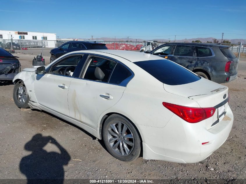 2017 Infiniti Q50 Premium VIN: JN1CV7AP3HM640570 Lot: 41215991