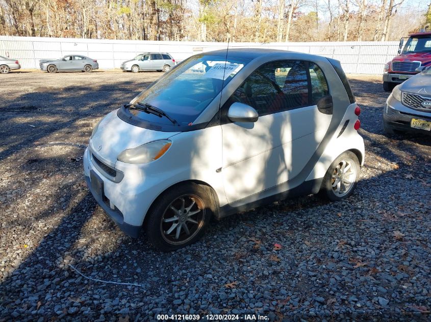 2009 Smart Fortwo Brabus/Passion/Pure VIN: WMEEJ31X69K217863 Lot: 41216039