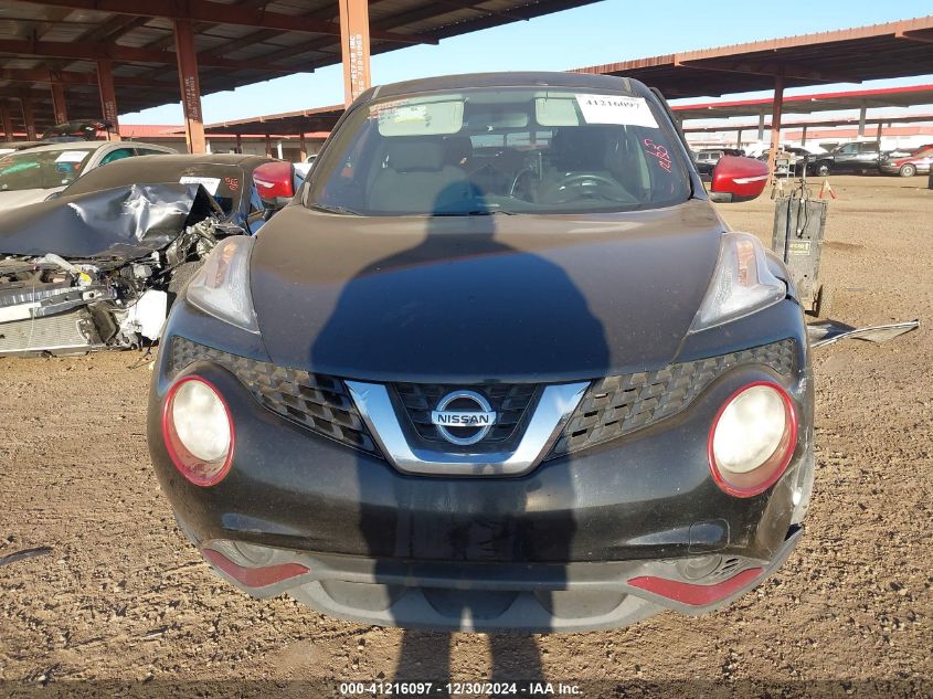 2015 Nissan Juke S VIN: JN8AF5MR6FT508381 Lot: 41216097