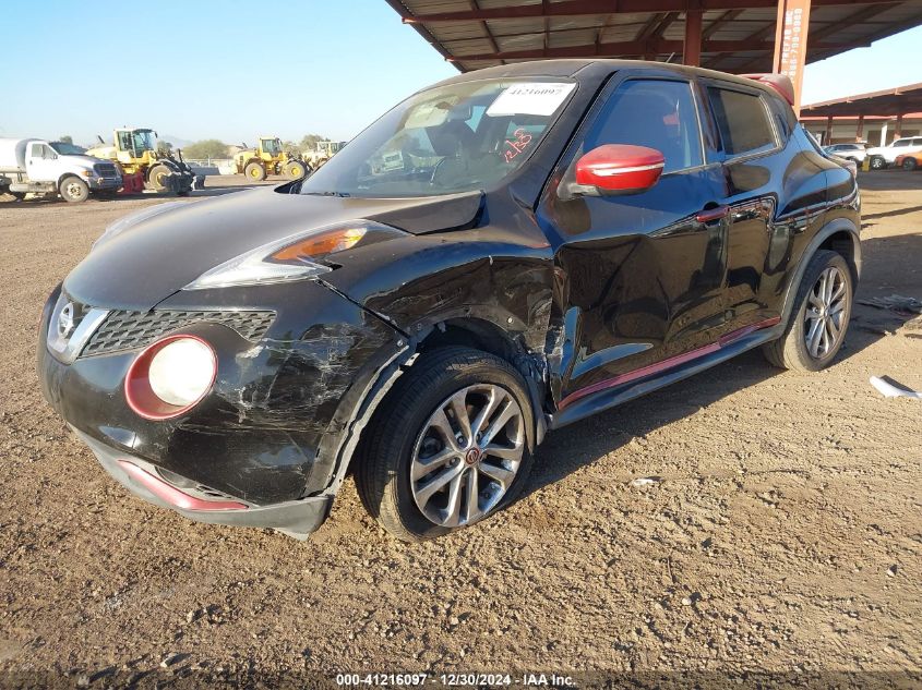 2015 Nissan Juke S VIN: JN8AF5MR6FT508381 Lot: 41216097