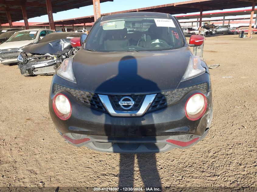 2015 Nissan Juke S VIN: JN8AF5MR6FT508381 Lot: 41216097