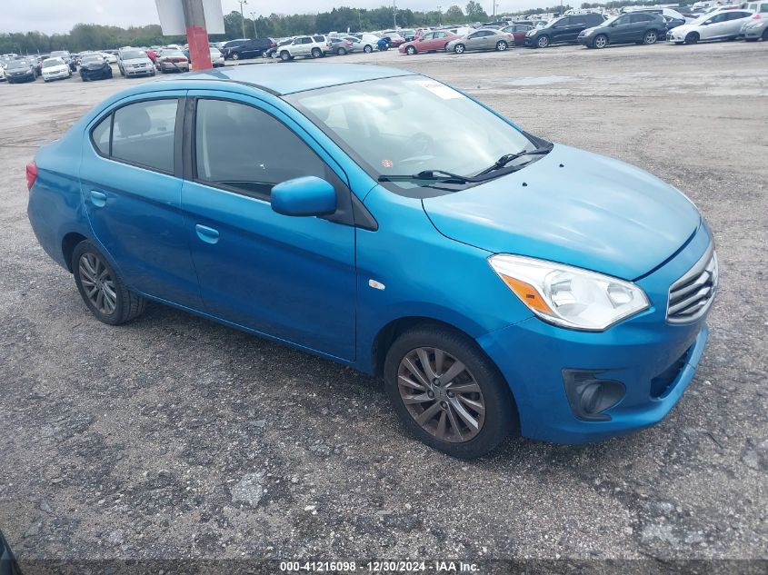 2018 Mitsubishi Mirage G4 Es VIN: ML32F3FJXJHF11426 Lot: 41216098