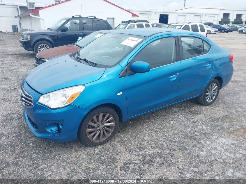 2018 Mitsubishi Mirage G4 Es VIN: ML32F3FJXJHF11426 Lot: 41216098