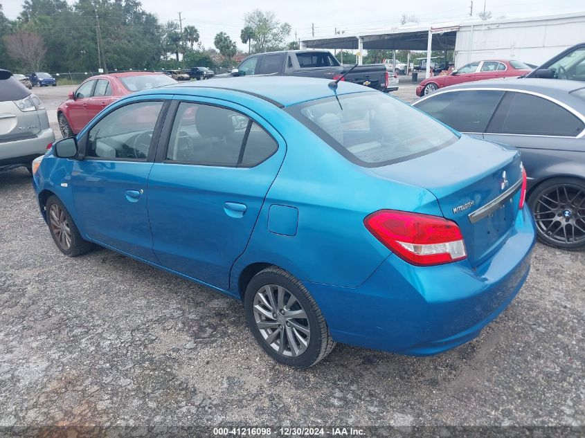 2018 Mitsubishi Mirage G4 Es VIN: ML32F3FJXJHF11426 Lot: 41216098