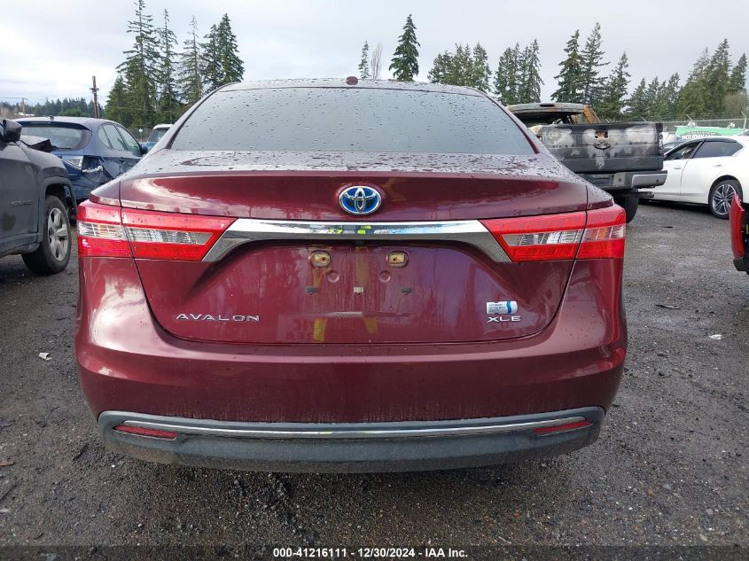 2018 Toyota Avalon Xle Premium VIN: 4T1BD1EB2JU060459 Lot: 41216111