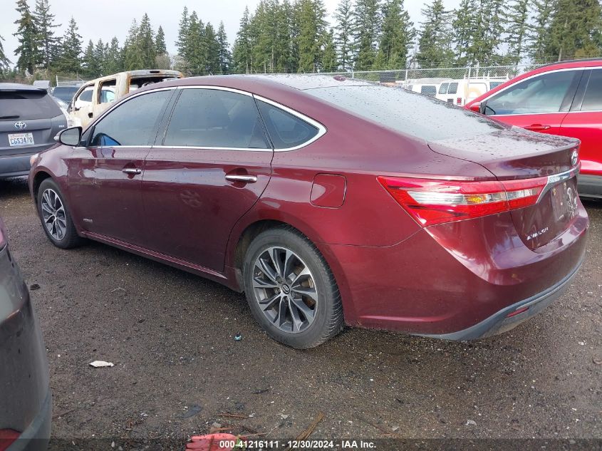 2018 Toyota Avalon Xle Premium VIN: 4T1BD1EB2JU060459 Lot: 41216111