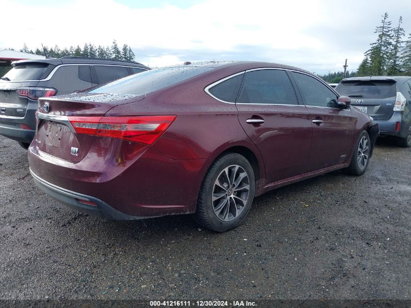 2018 Toyota Avalon Xle Premium VIN: 4T1BD1EB2JU060459 Lot: 41216111