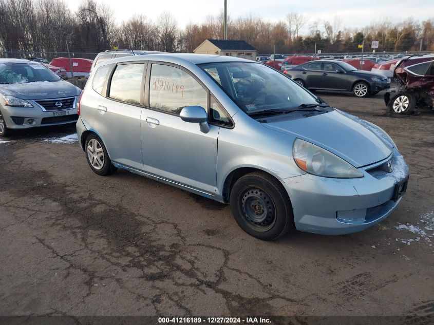 2007 Honda Fit VIN: JHMGD37437S053382 Lot: 41216189