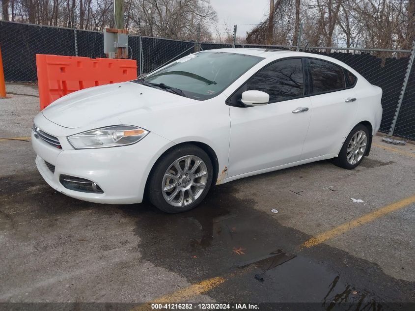 2013 Dodge Dart Limited VIN: 1C3CDFCA5DD206006 Lot: 41216282