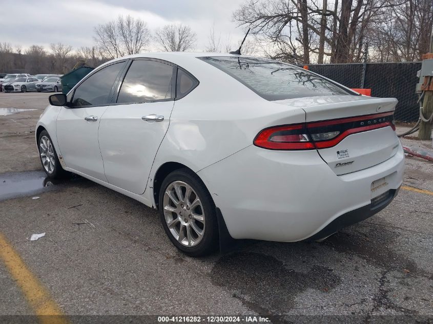 2013 Dodge Dart Limited VIN: 1C3CDFCA5DD206006 Lot: 41216282