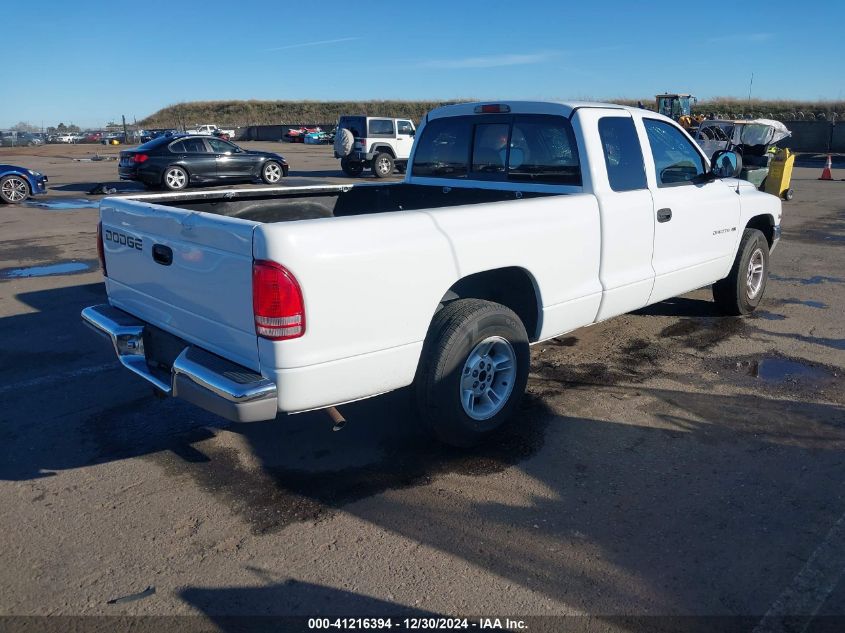 2000 Dodge Dakota VIN: 1B7GL22N1YS517253 Lot: 41216394