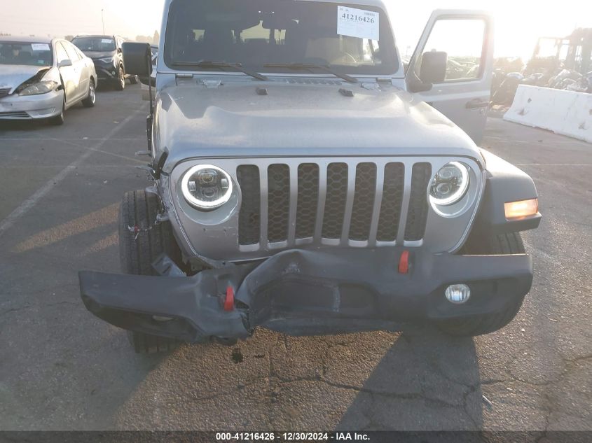 2020 Jeep Gladiator Sport S 4X4 VIN: 1C6HJTAG7LL159802 Lot: 41216426