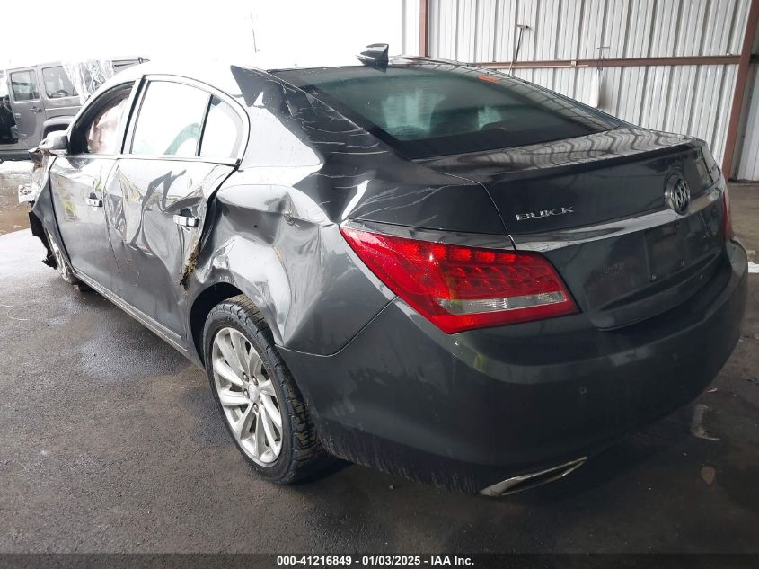 2016 Buick Lacrosse Leather VIN: 1G4GB5G31GF221759 Lot: 41216849