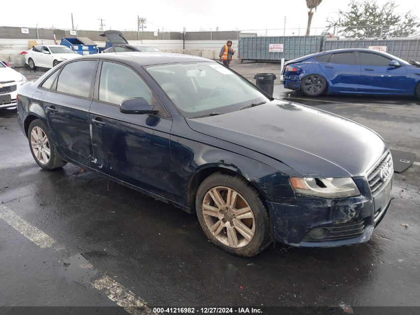 2011 Audi A4 2.0T Premium VIN: WAUAFAFL4BN041437 Lot: 41216982