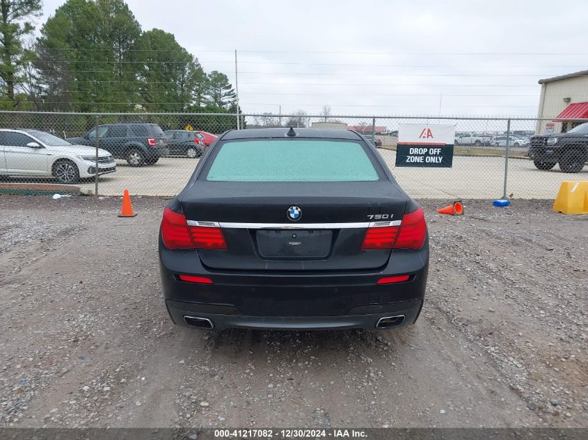 2013 BMW 750 I VIN: WBAYA8C56DD227873 Lot: 41217082