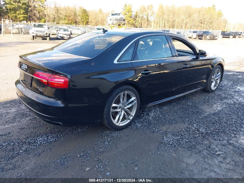 2017 Audi A8 L Quattro/Sport VIN: WAU43AFD6HN004526 Lot: 41217131