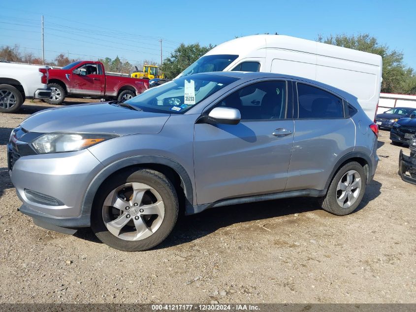 2018 Honda Hr-V Lx VIN: 3CZRU5H36JM717924 Lot: 41217177