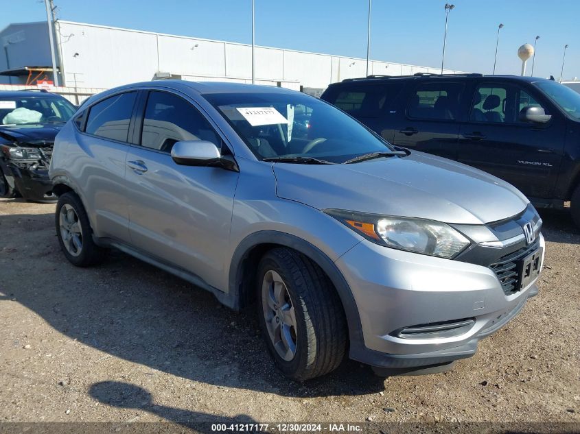 2018 Honda Hr-V Lx VIN: 3CZRU5H36JM717924 Lot: 41217177