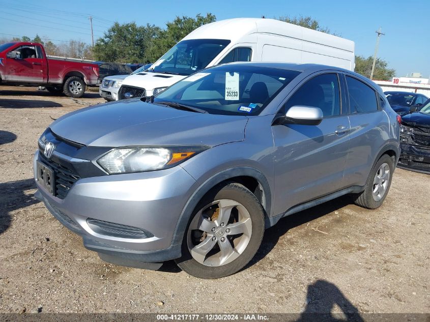 2018 Honda Hr-V Lx VIN: 3CZRU5H36JM717924 Lot: 41217177