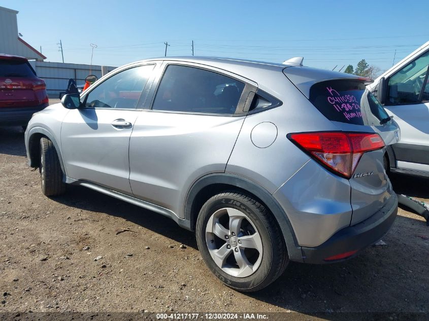 2018 Honda Hr-V Lx VIN: 3CZRU5H36JM717924 Lot: 41217177