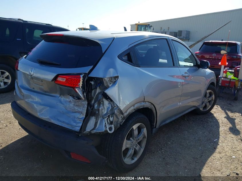 2018 Honda Hr-V Lx VIN: 3CZRU5H36JM717924 Lot: 41217177