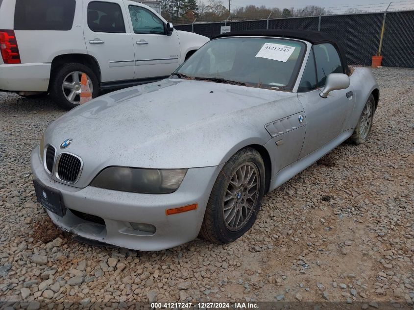 2000 BMW Z3 2.8 VIN: WBACH3345YLF72083 Lot: 41217247