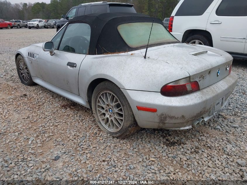 2000 BMW Z3 2.8 VIN: WBACH3345YLF72083 Lot: 41217247