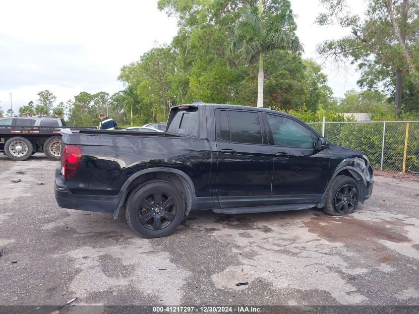 2017 Honda Ridgeline Black Edition VIN: 5FPYK3F89HB016925 Lot: 41217297