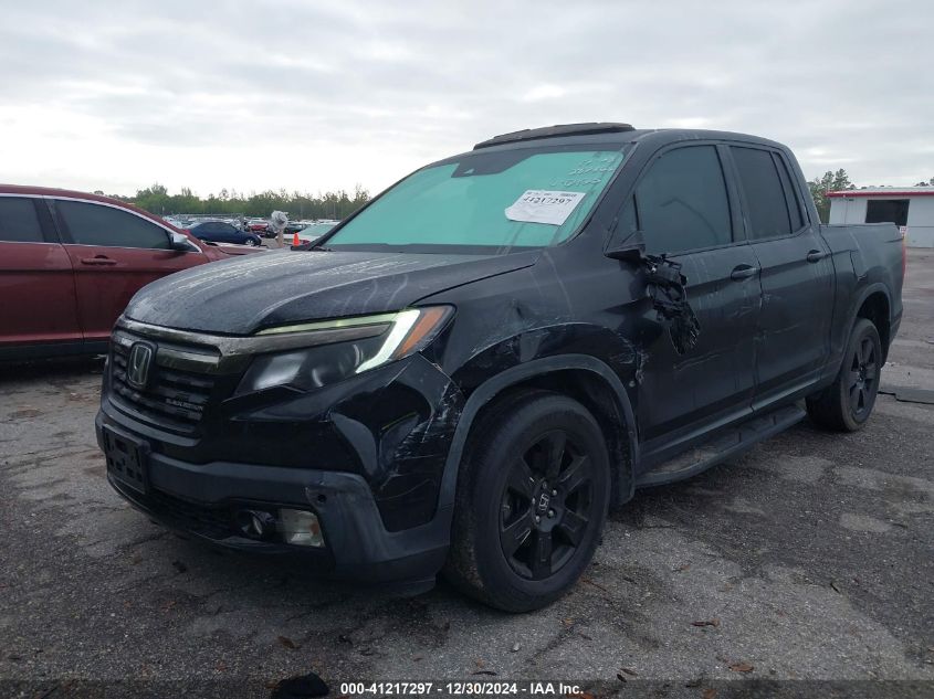 2017 Honda Ridgeline Black Edition VIN: 5FPYK3F89HB016925 Lot: 41217297