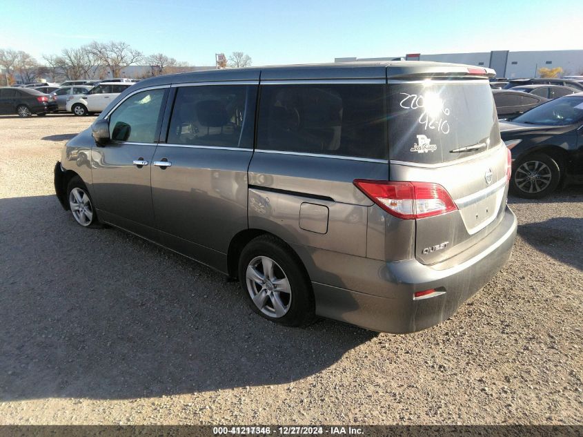 2015 Nissan Quest Platinum/S/Sl/Sv VIN: JN8AE2KPXF9127147 Lot: 41217346