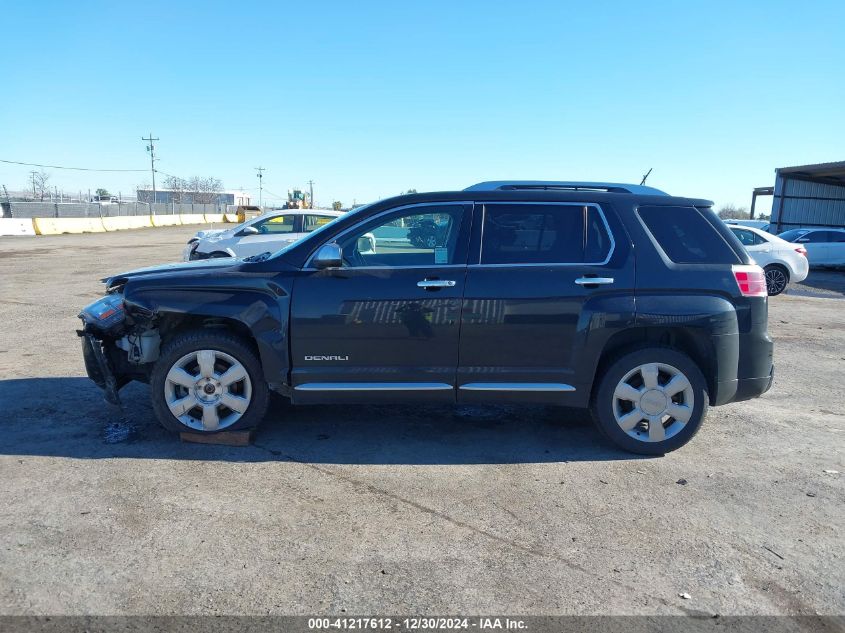 2013 GMC Terrain Denali VIN: 2GKFLYE38D6235878 Lot: 41217612