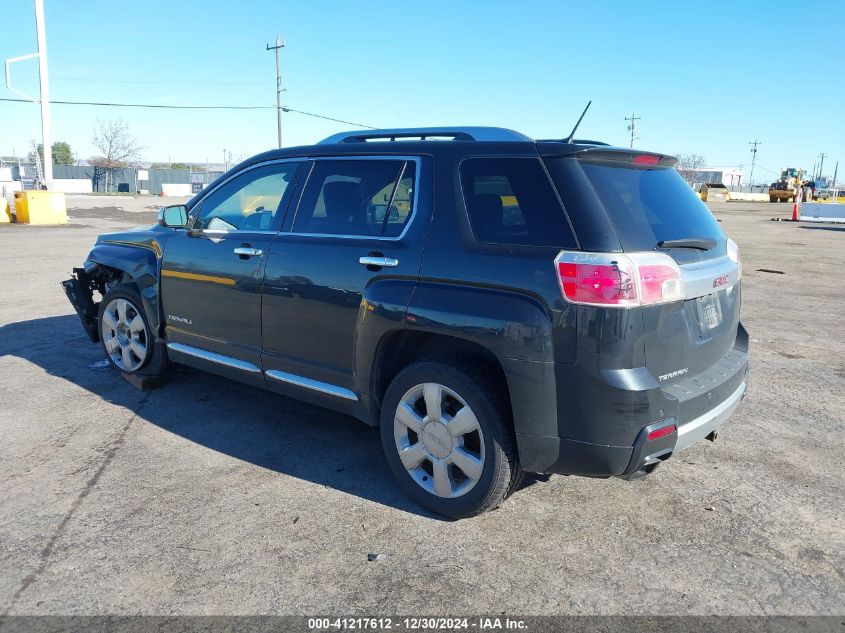 2013 GMC Terrain Denali VIN: 2GKFLYE38D6235878 Lot: 41217612