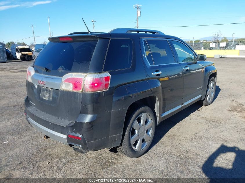 2013 GMC Terrain Denali VIN: 2GKFLYE38D6235878 Lot: 41217612