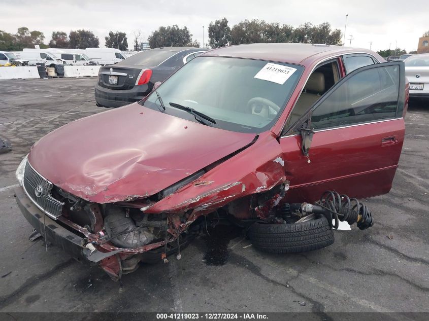 2002 Toyota Avalon Xl VIN: 4T1BF28B92U245573 Lot: 41219023