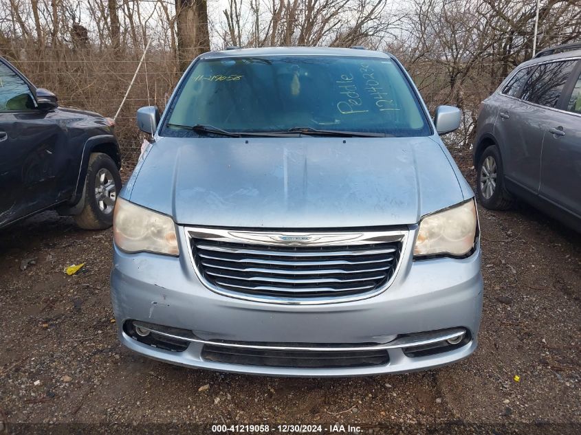 2013 Chrysler Town & Country Touring VIN: 2C4RC1BG2DR767844 Lot: 41219058