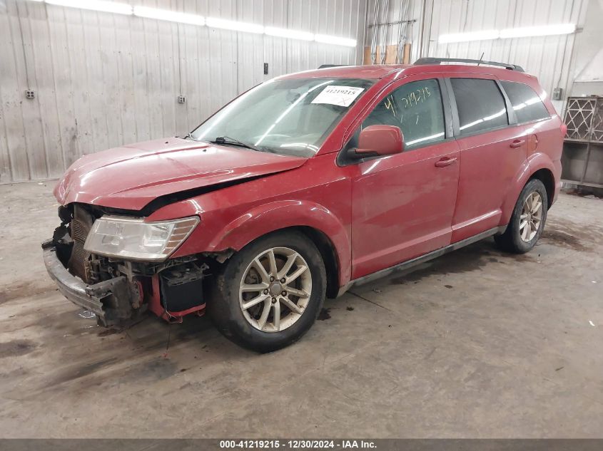 2014 Dodge Journey Sxt VIN: 3C4PDCBG2ET188822 Lot: 41219215