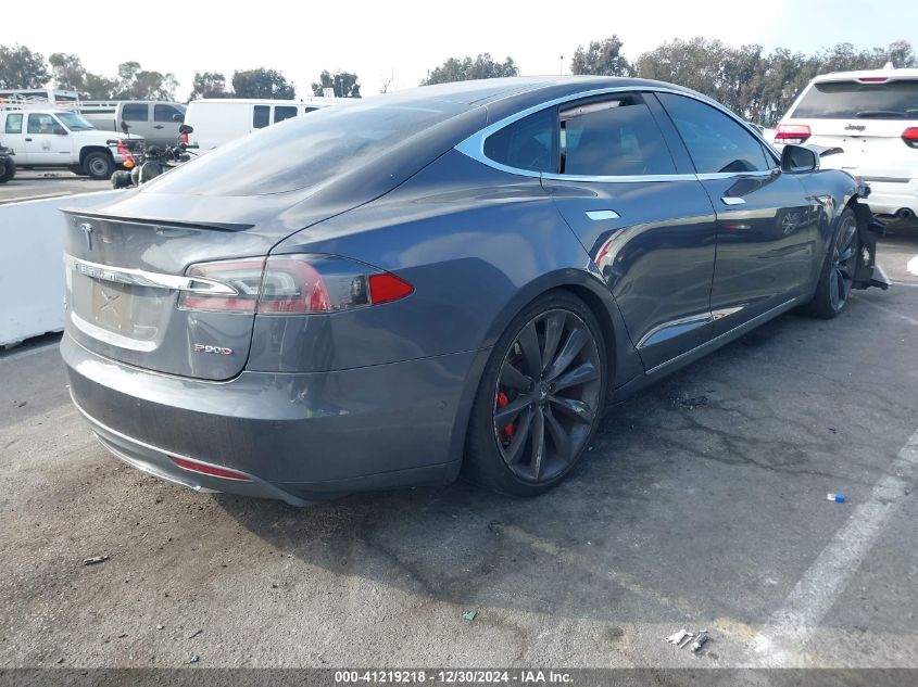 2015 Tesla Model S 85D/P85D VIN: 5YJSA1E48FF112739 Lot: 41219218