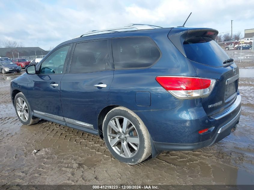 2014 Nissan Pathfinder Platinum/S/Sl/Sv VIN: 5N1AR2MM5EC716283 Lot: 41219223