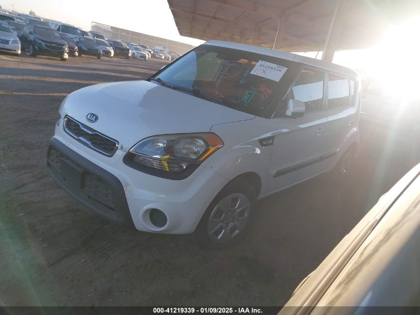 2012 Kia Soul VIN: KNDJT2A54C7381431 Lot: 41219339