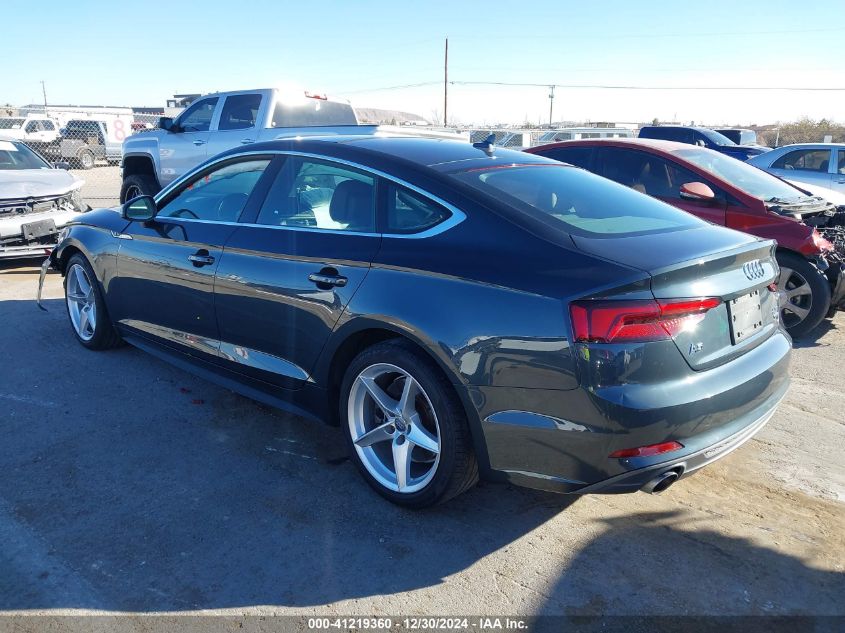 2018 Audi A5 2.0T Premium VIN: WAUDNCF52JA044291 Lot: 41219360