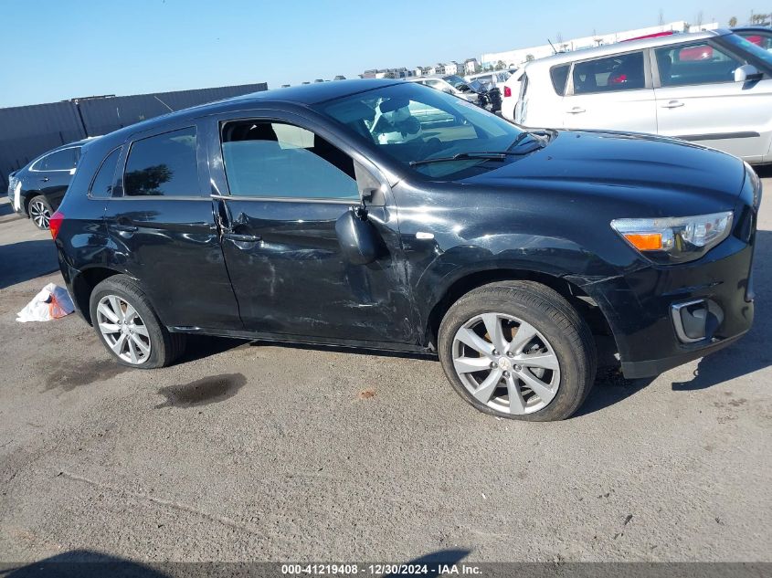 2015 Mitsubishi Outlander Sport Es VIN: 4A4AP3AU4FE051864 Lot: 41219408