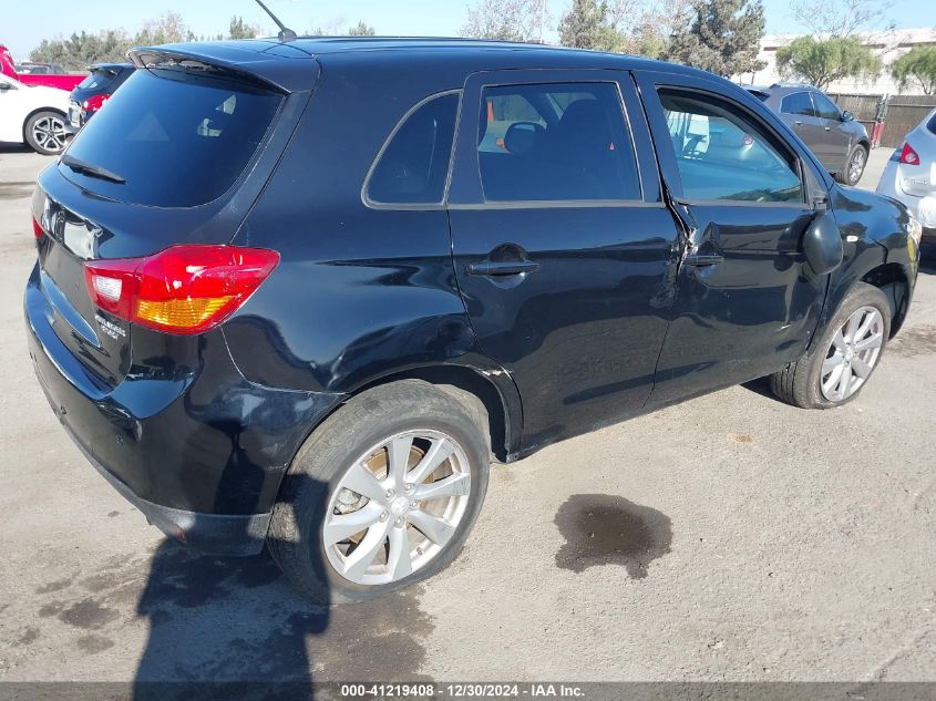 2015 Mitsubishi Outlander Sport Es VIN: 4A4AP3AU4FE051864 Lot: 41219408