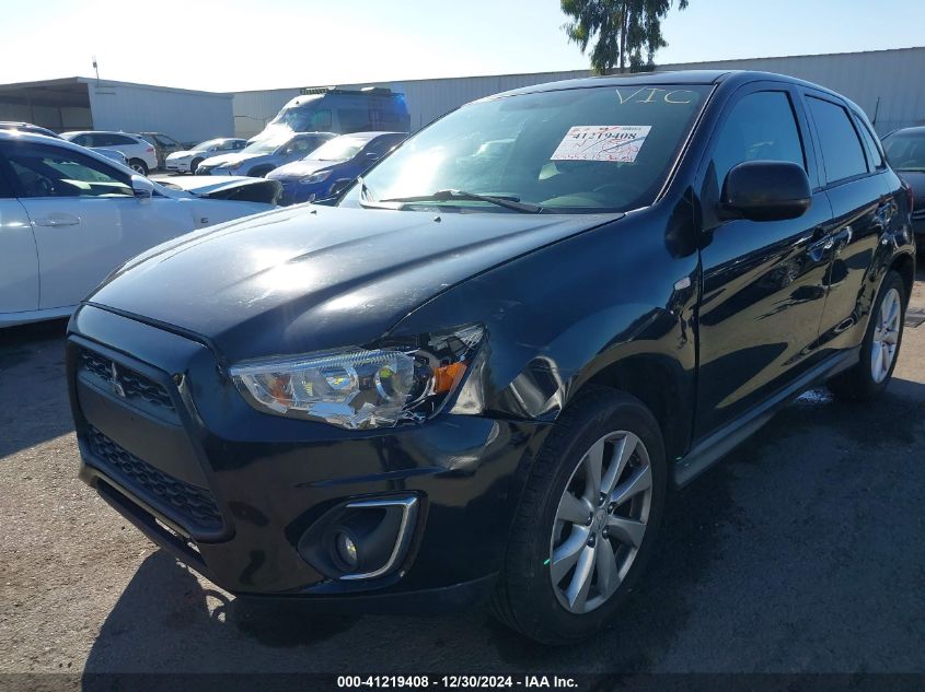 2015 Mitsubishi Outlander Sport Es VIN: 4A4AP3AU4FE051864 Lot: 41219408