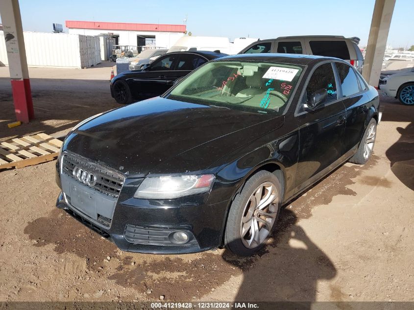 2011 Audi A4 2.0T Premium VIN: WAUDFAFL0BN055509 Lot: 41219428