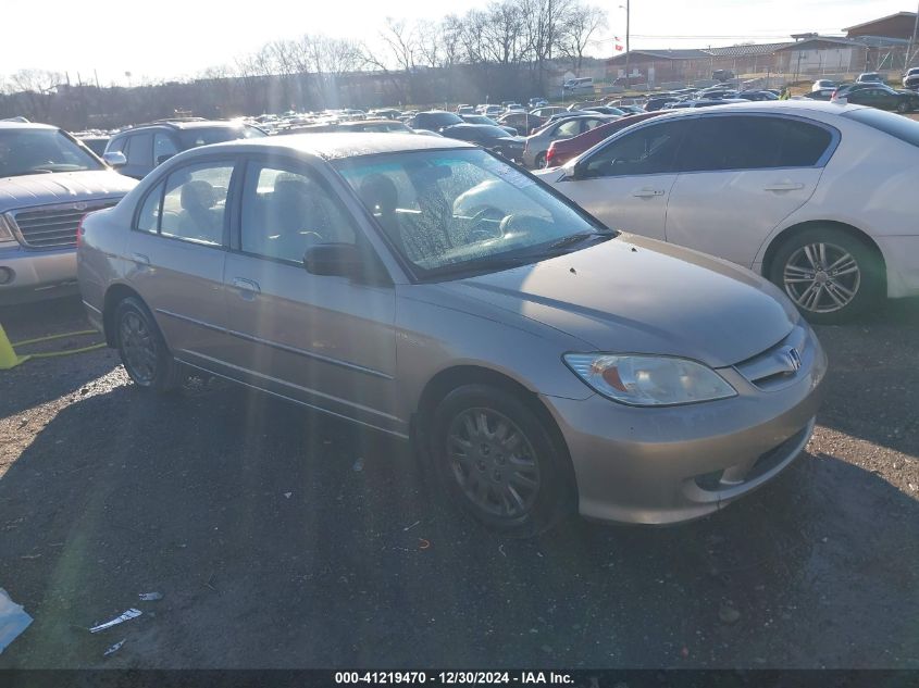 2004 Honda Civic Lx VIN: 2HGES16624H569999 Lot: 41219470